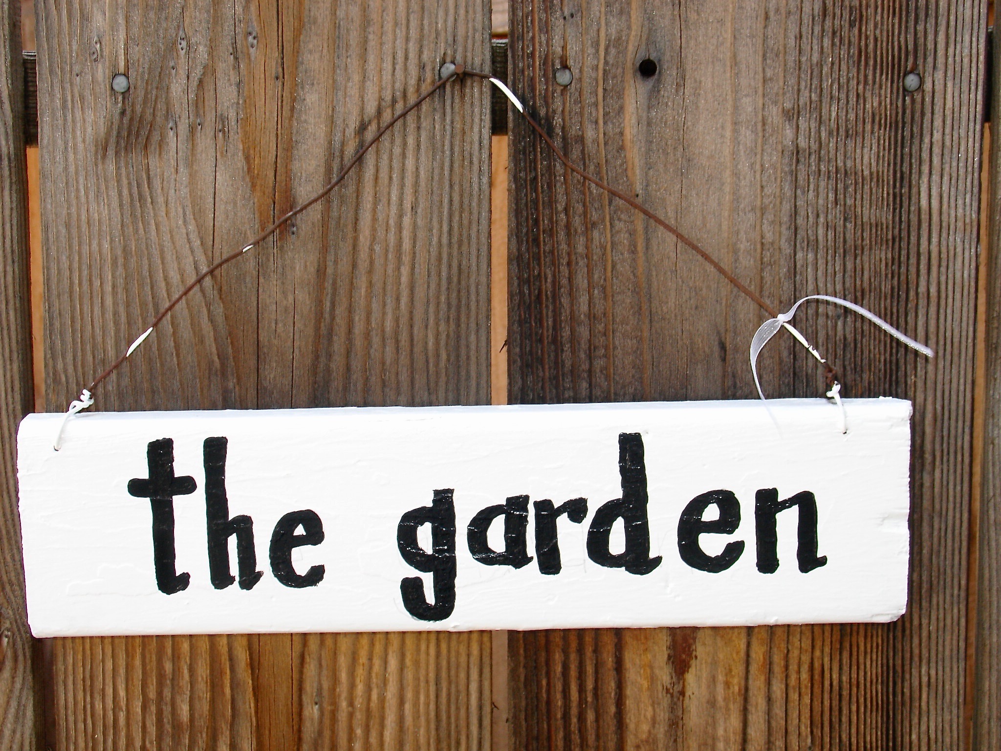 The Garden Sign