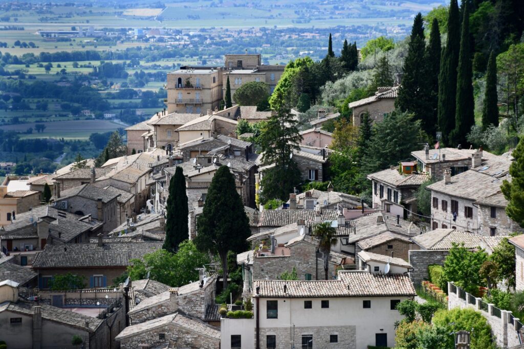 Assisi from the belltower